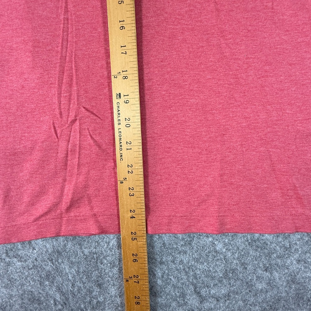 Polo Ralph Lauren Polo Shirt Mens Small Red Long Sleeve Classic Fit Heathered - Picture 7 of 8